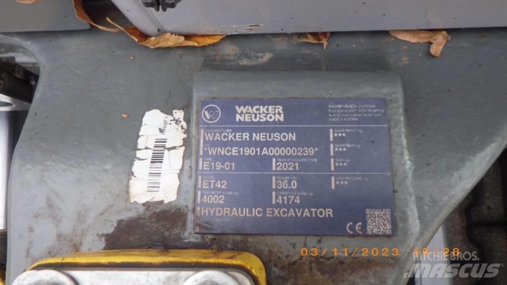 Wacker Neuson ET42 대형 굴삭기 29톤 이상