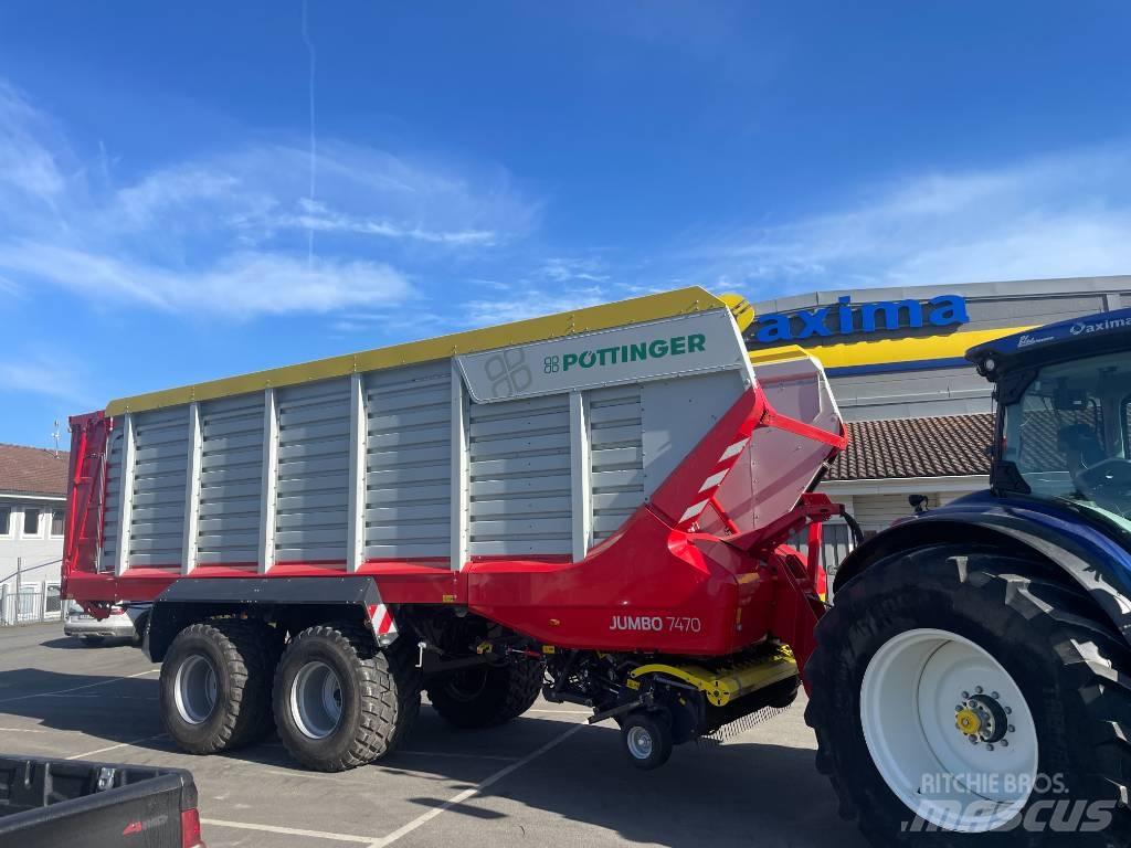 Pöttinger Jumbo 7470 자동 적재 트레일러