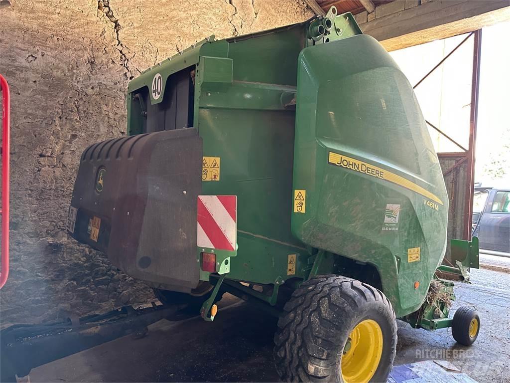 John Deere V461M 원형 곤포기
