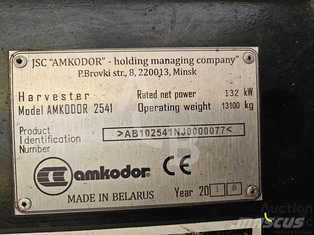 Amkodor 2541 원목 하베스터