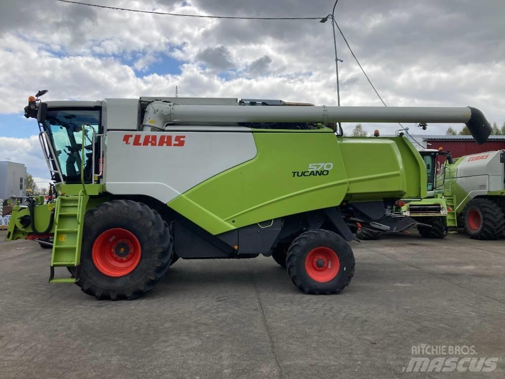 CLAAS Tucano 570 콤바인 수확기