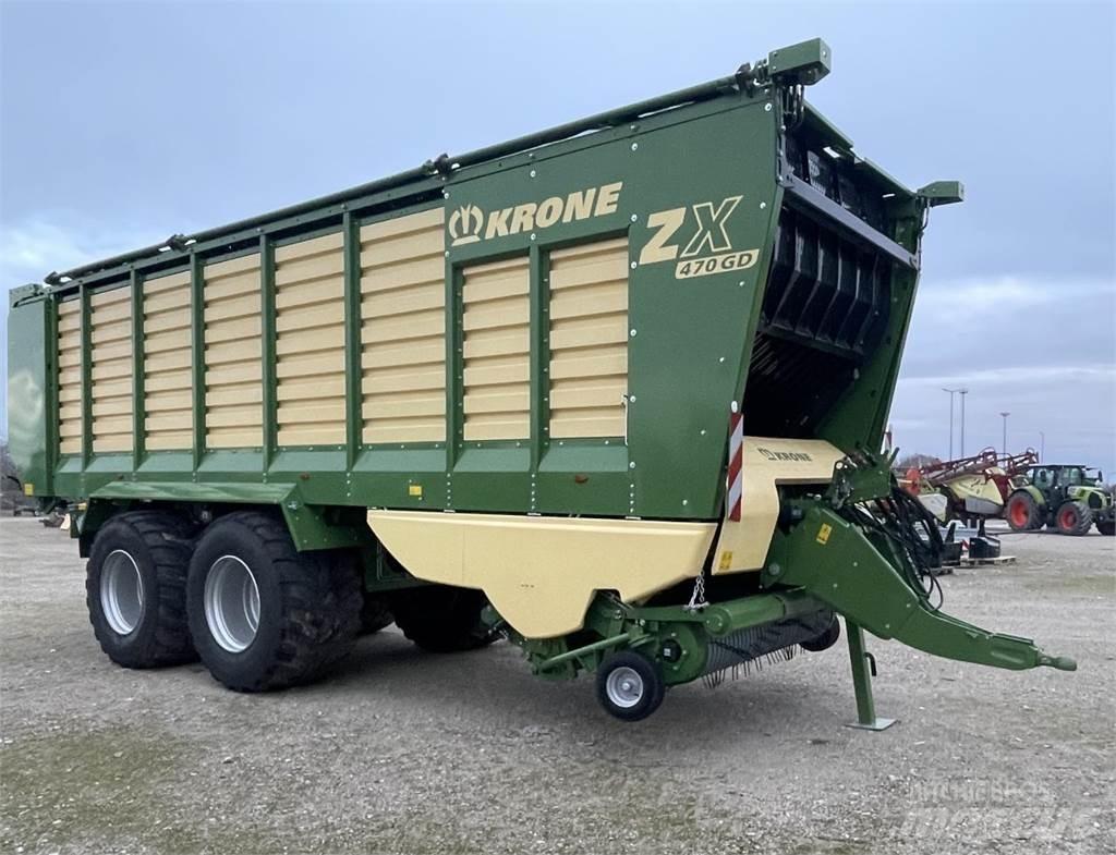 Krone ZX 470 GD 자동 적재 트레일러