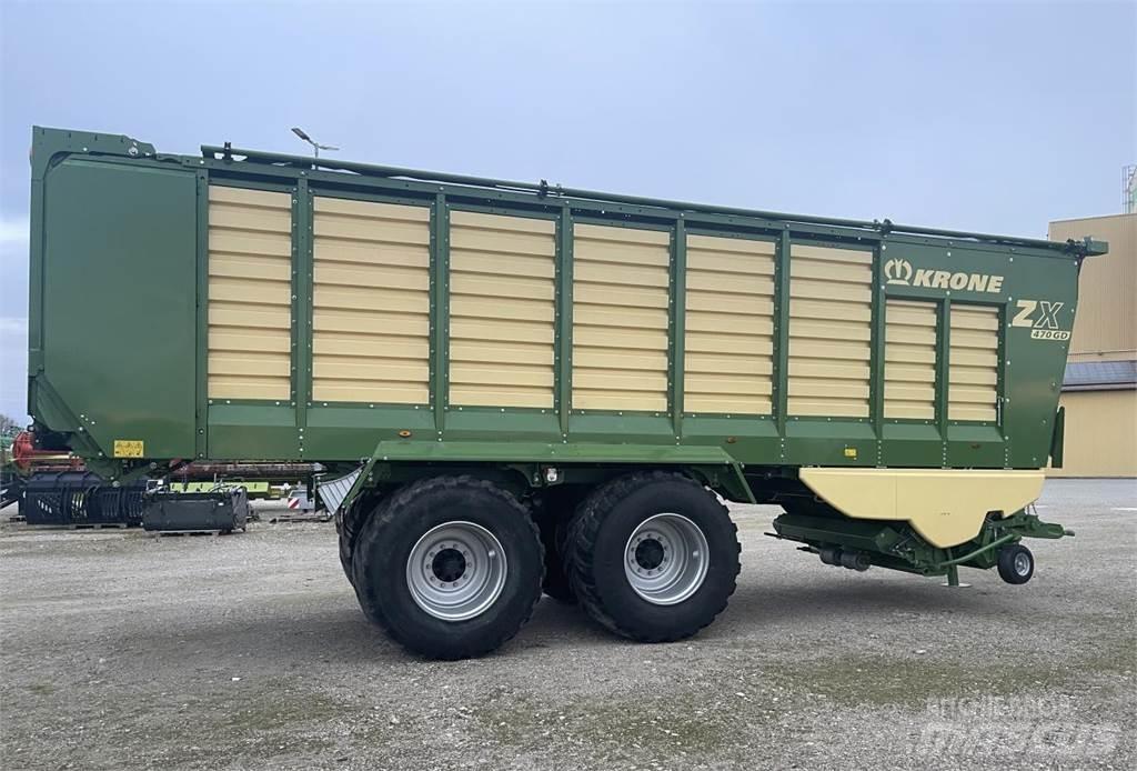 Krone ZX 470 GD 자동 적재 트레일러