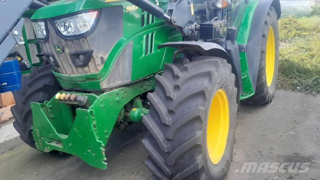 John Deere 6105 R 트랙터