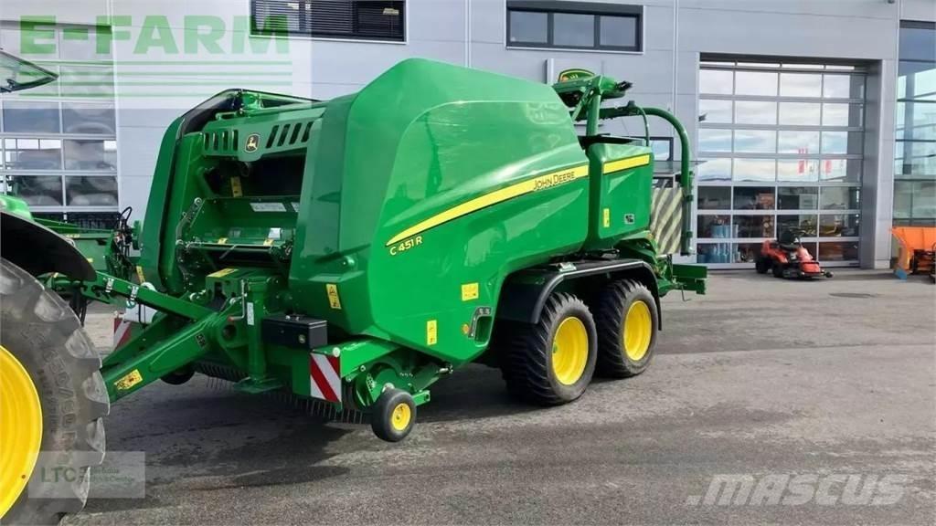 John Deere c451r 각형 곤포기