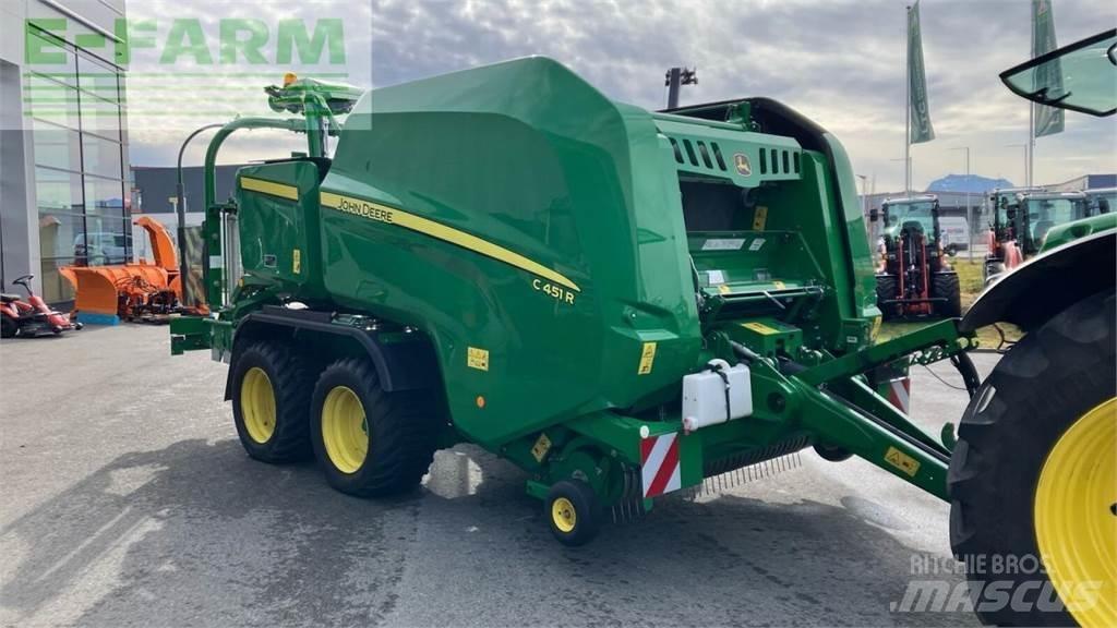 John Deere c451r 각형 곤포기