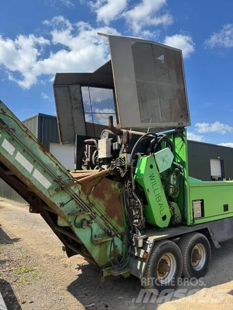Willibald MZA 2800 폐기물 분쇄기