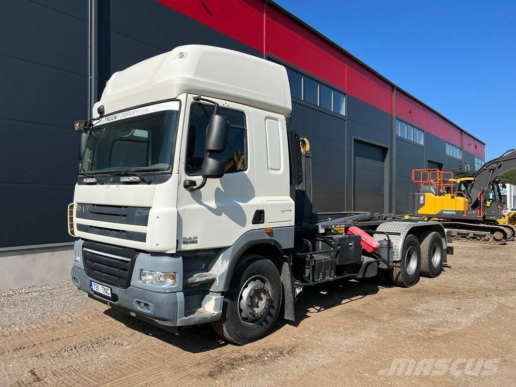 DAF CF85.460 훅 리프트 트럭