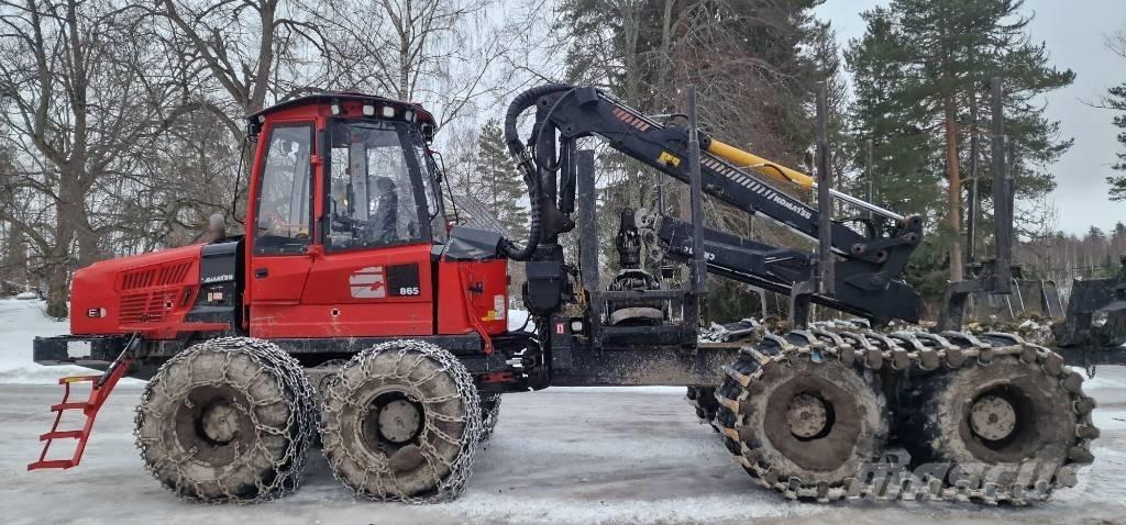 Komatsu 865 원목 포워더