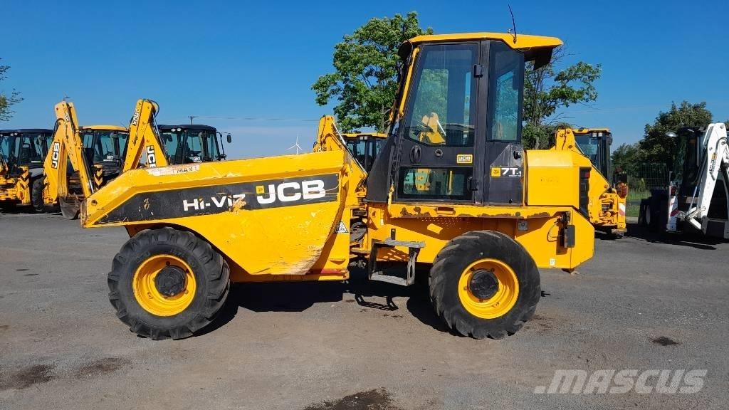 JCB 7FTHi-Viz 건설현장 덤프트럭