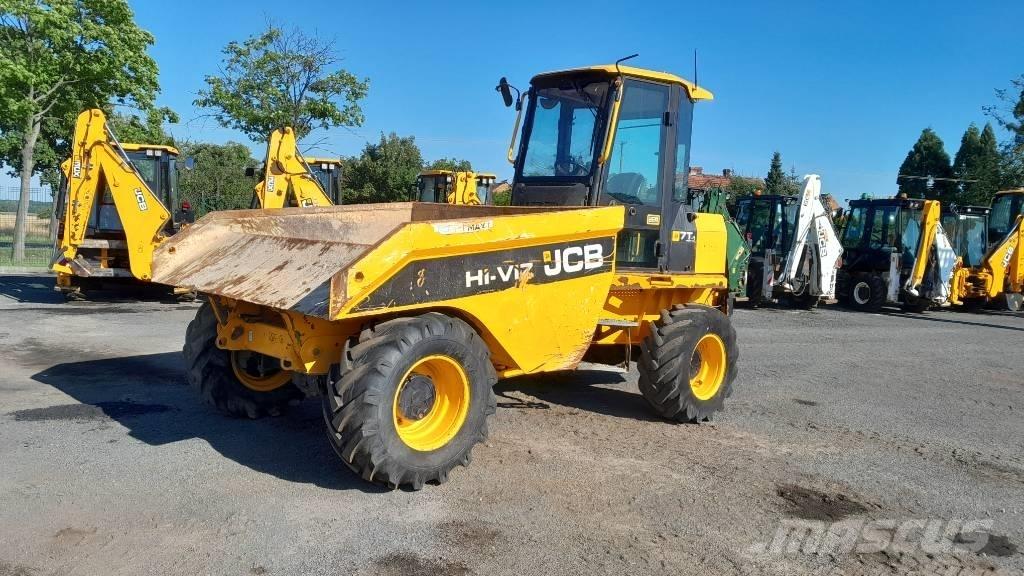 JCB 7FTHi-Viz 건설현장 덤프트럭