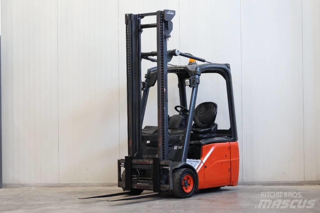 Linde E14-01 전동 지게차