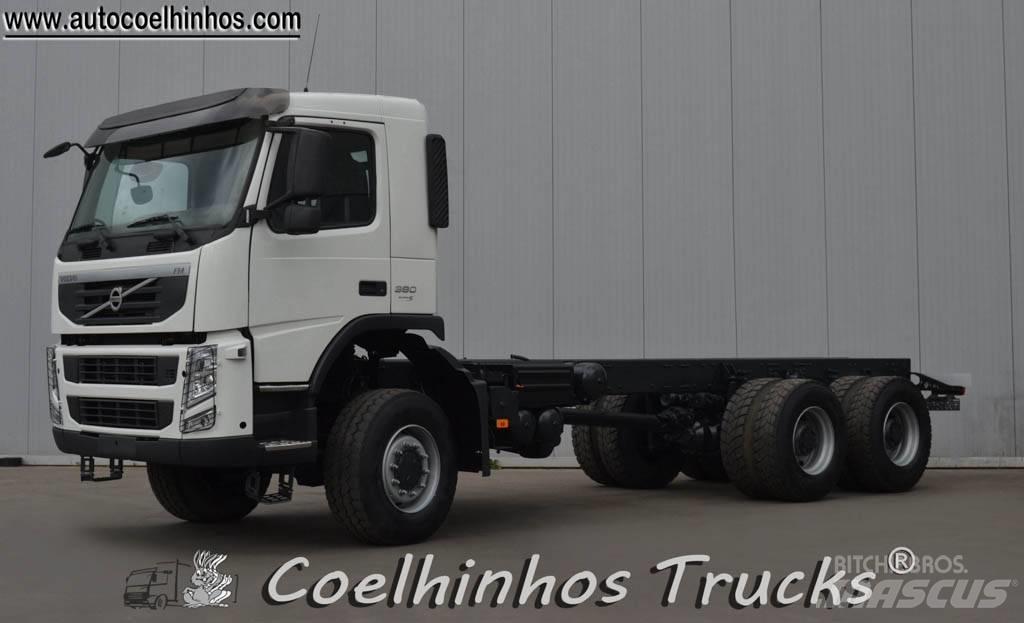 Volvo FM380  6x6 새시 운전실 트럭