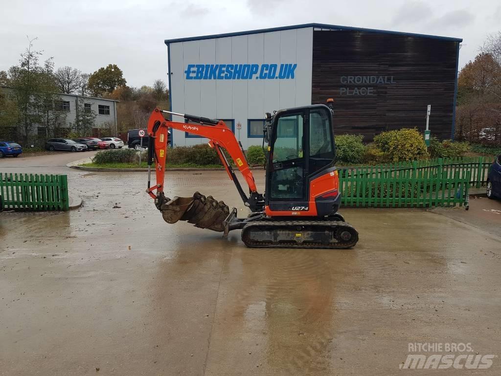Kubota U27-4 소형 굴삭기 7톤 미만