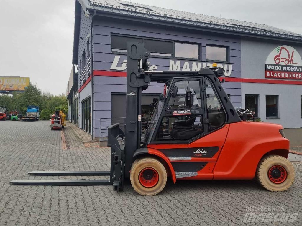 Linde H80T-03/1100 LPG 지게차