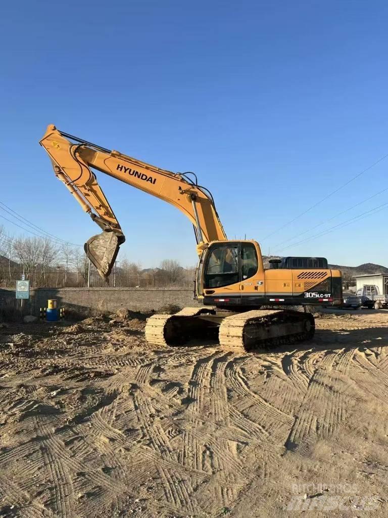 Hyundai R305lc-9t 대형 굴삭기 29톤 이상