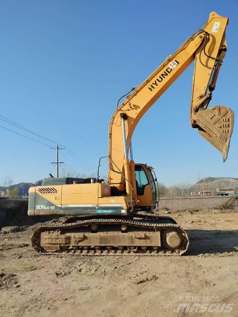 Hyundai R305lc-9t 대형 굴삭기 29톤 이상