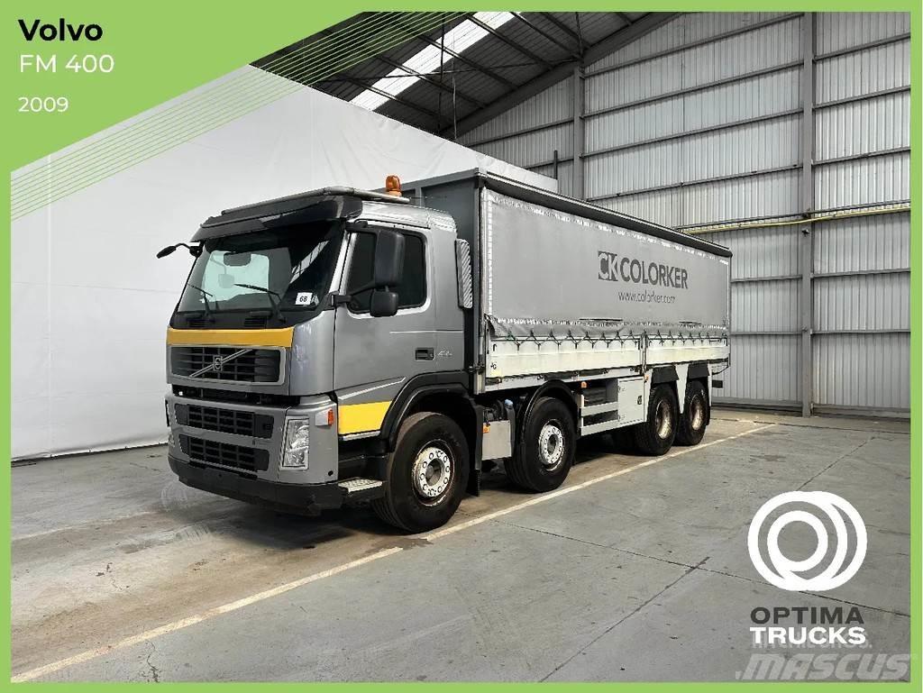 Volvo FM 400 AIRCO 커튼사이더 트럭