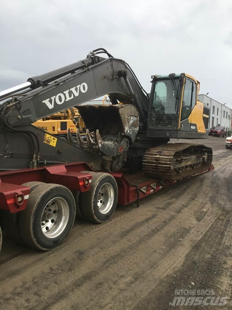 Volvo ec250el 대형 굴삭기 29톤 이상