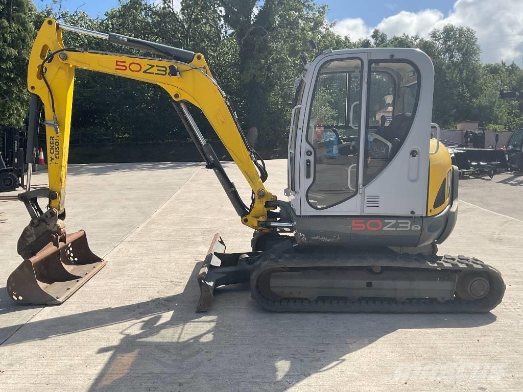 Wacker Neuson 50 Z3 소형 굴삭기 7톤 미만