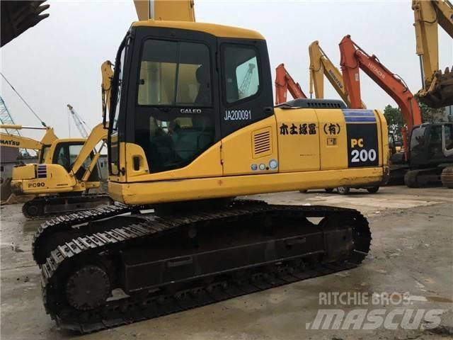 Komatsu pc200-7 대형 굴삭기 29톤 이상