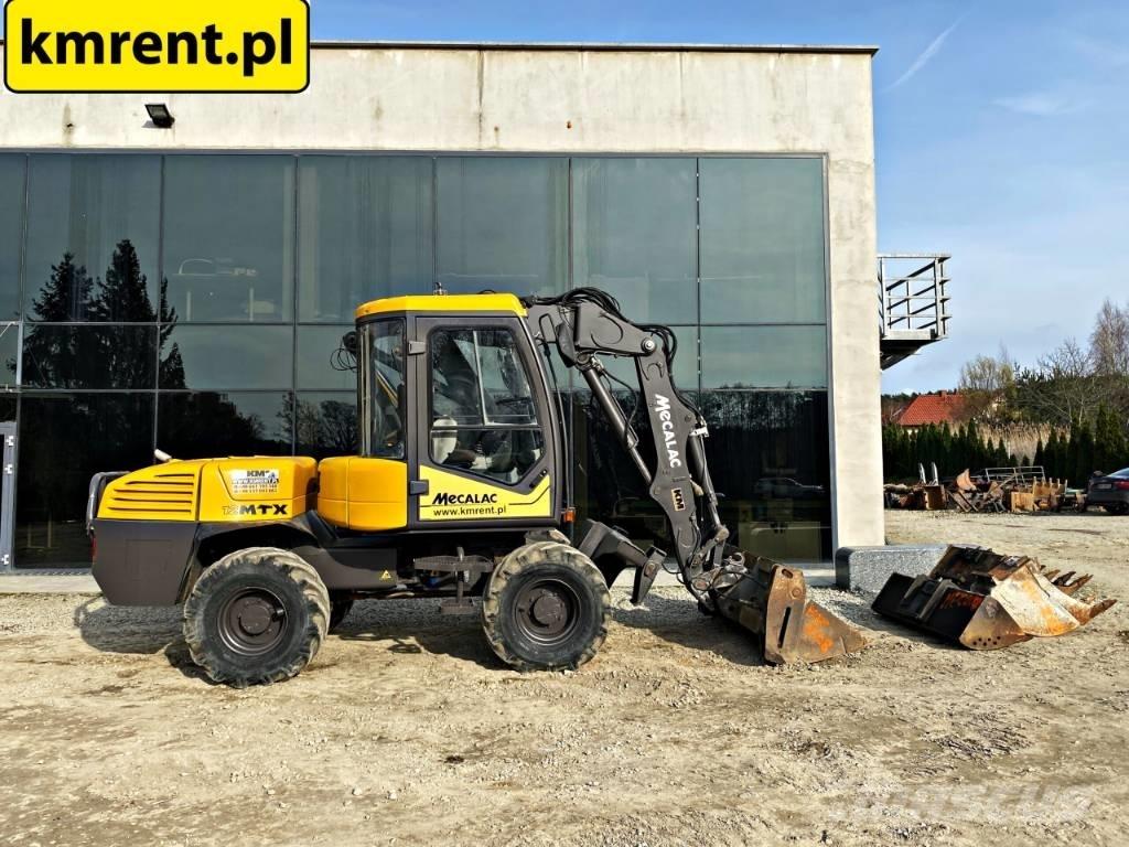 Mecalac 12 MTX 백호로더