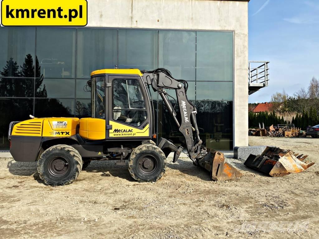 Mecalac 12 MTX 백호로더