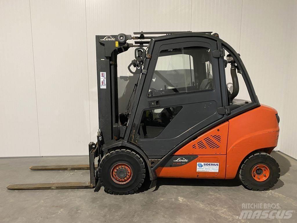 Linde H35D 디젤 지게차