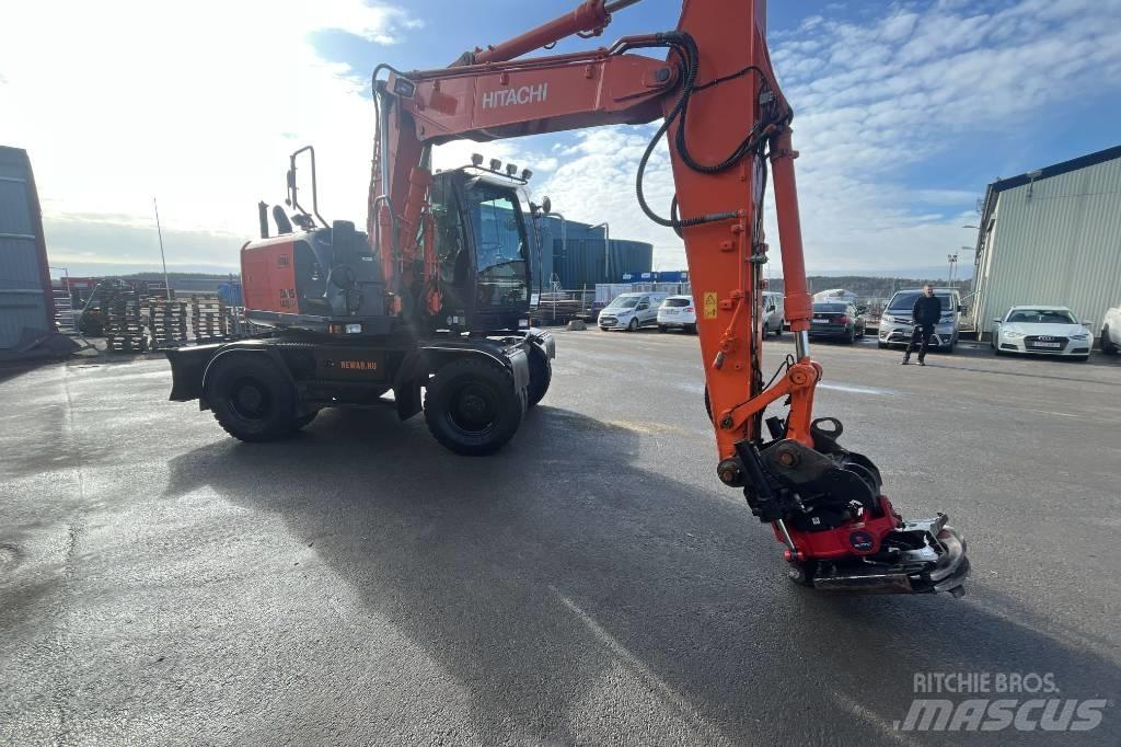 Hitachi ZX 140 W-5B  휠 굴삭기