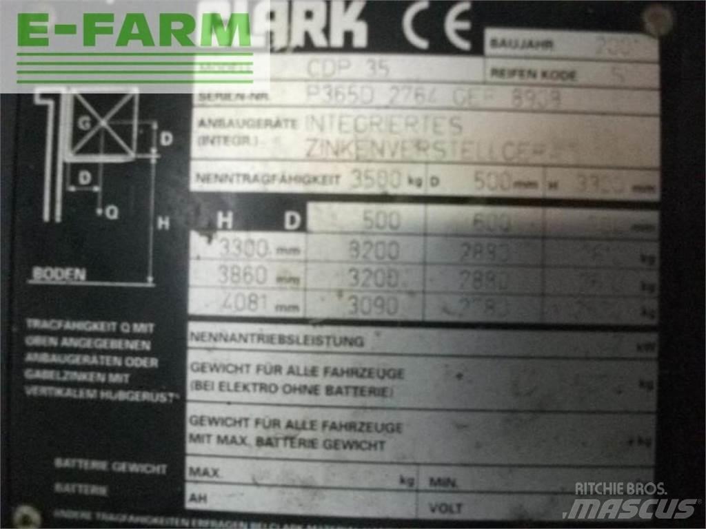 Clark cdp 35 그 외 지게차