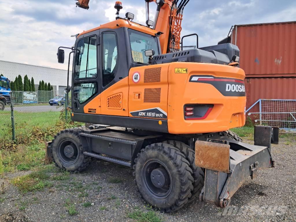 Doosan DX165WR-7  휠 굴삭기