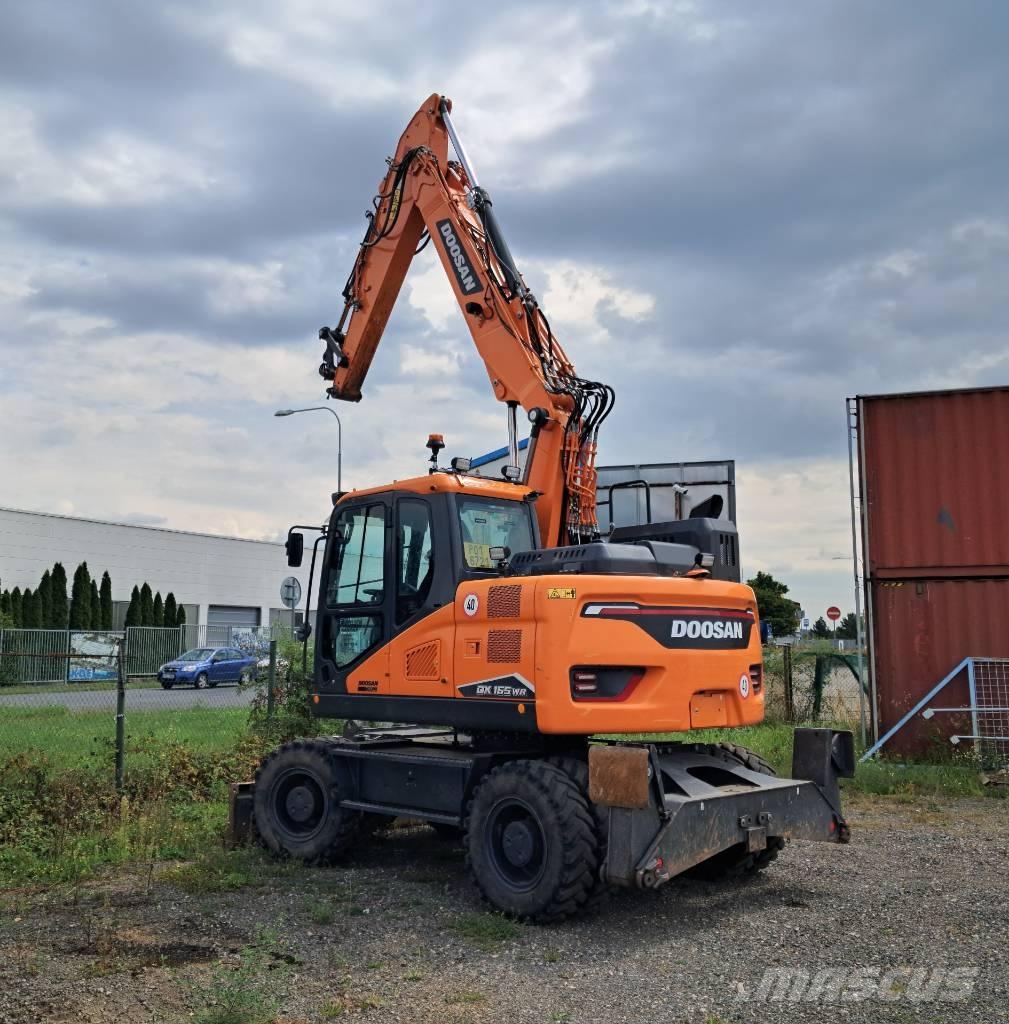 Doosan DX165WR-7  휠 굴삭기