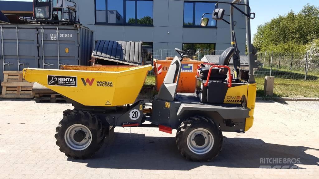 Wacker Neuson DW20 건설현장 덤프트럭
