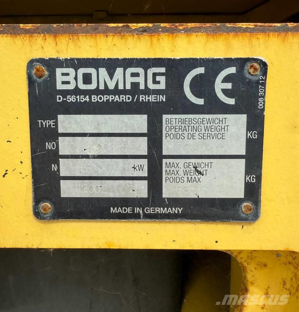 Bomag BW 144 AD-2 트윈 드럼 롤러