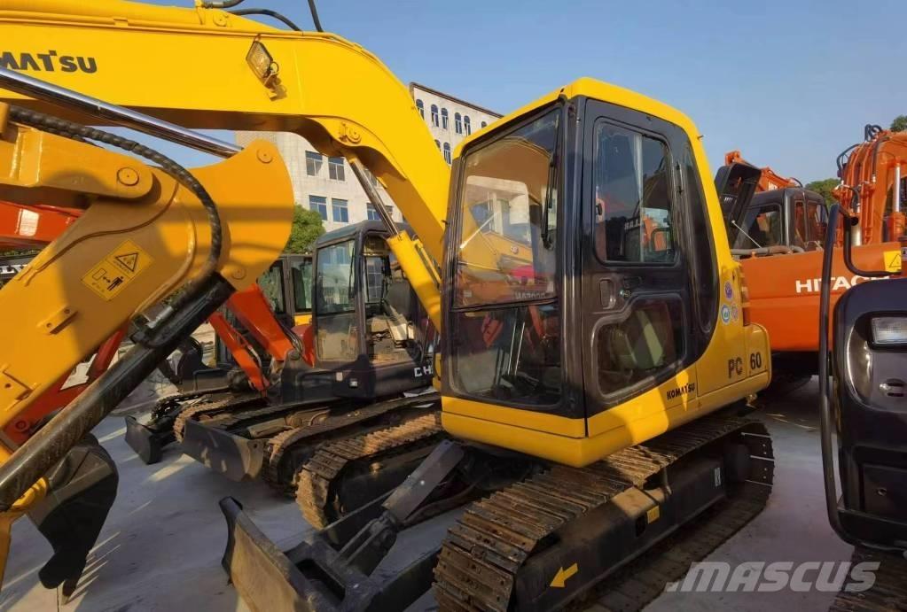 Komatsu PC 60-7 소형 굴삭기 7톤 미만