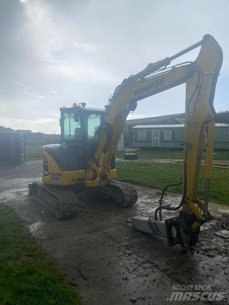 Komatsu PC 55 MR 소형 굴삭기 7톤 미만