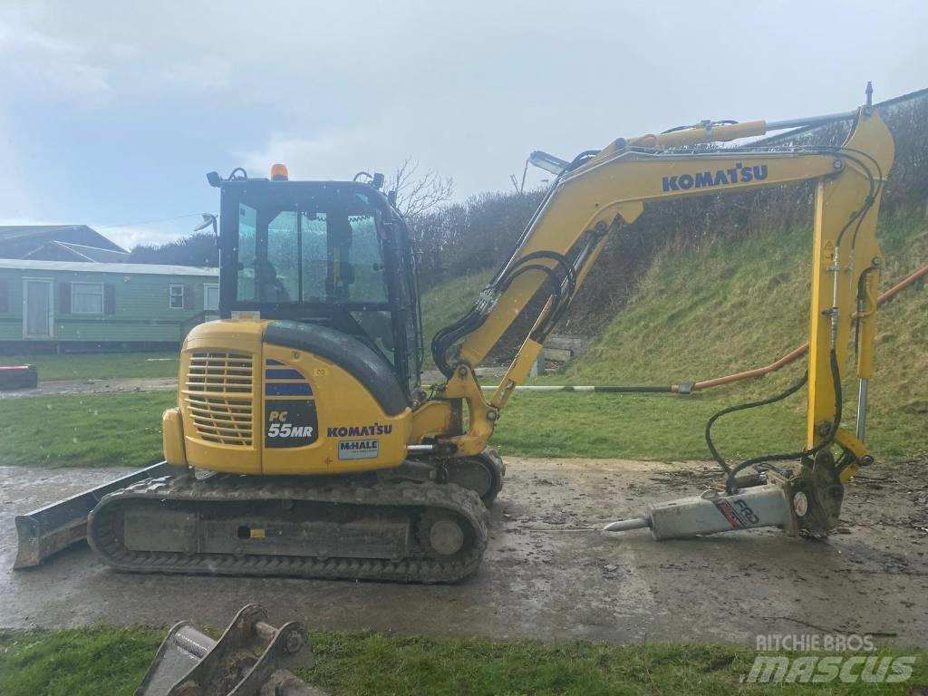 Komatsu PC 55 MR 소형 굴삭기 7톤 미만