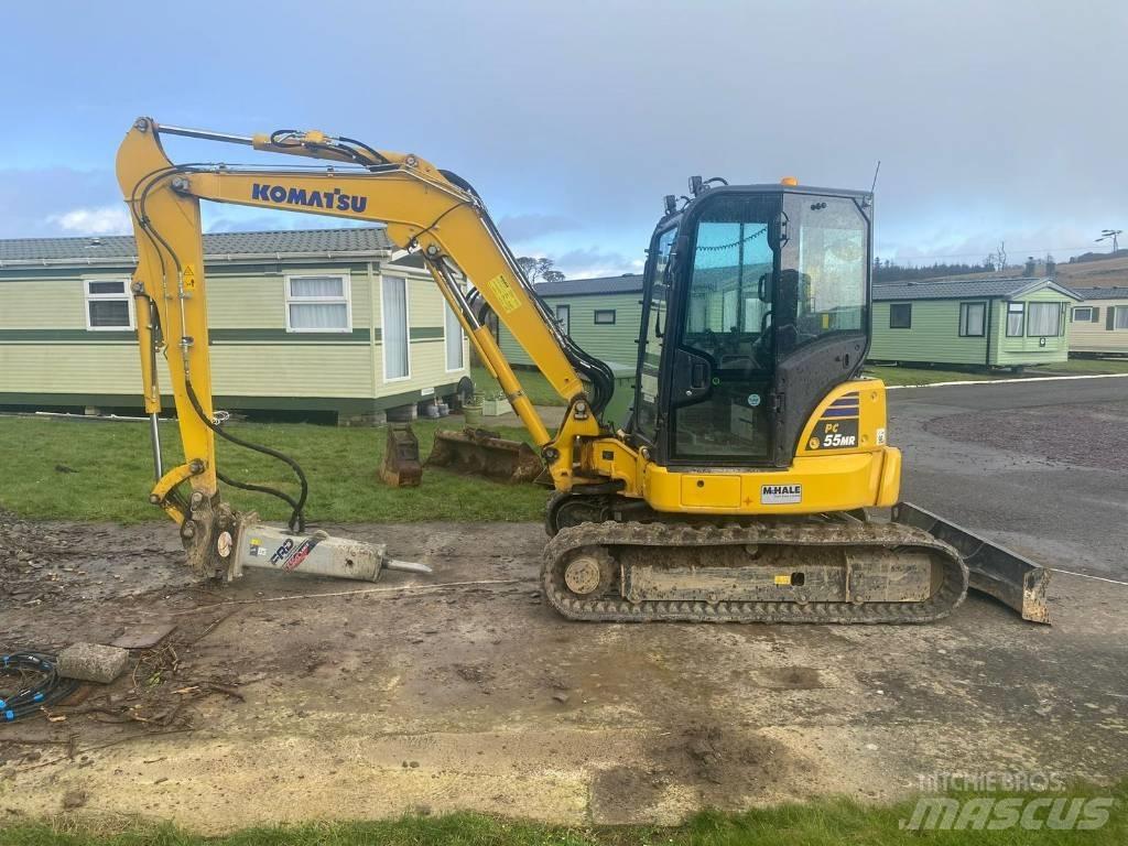 Komatsu PC 55 MR 소형 굴삭기 7톤 미만