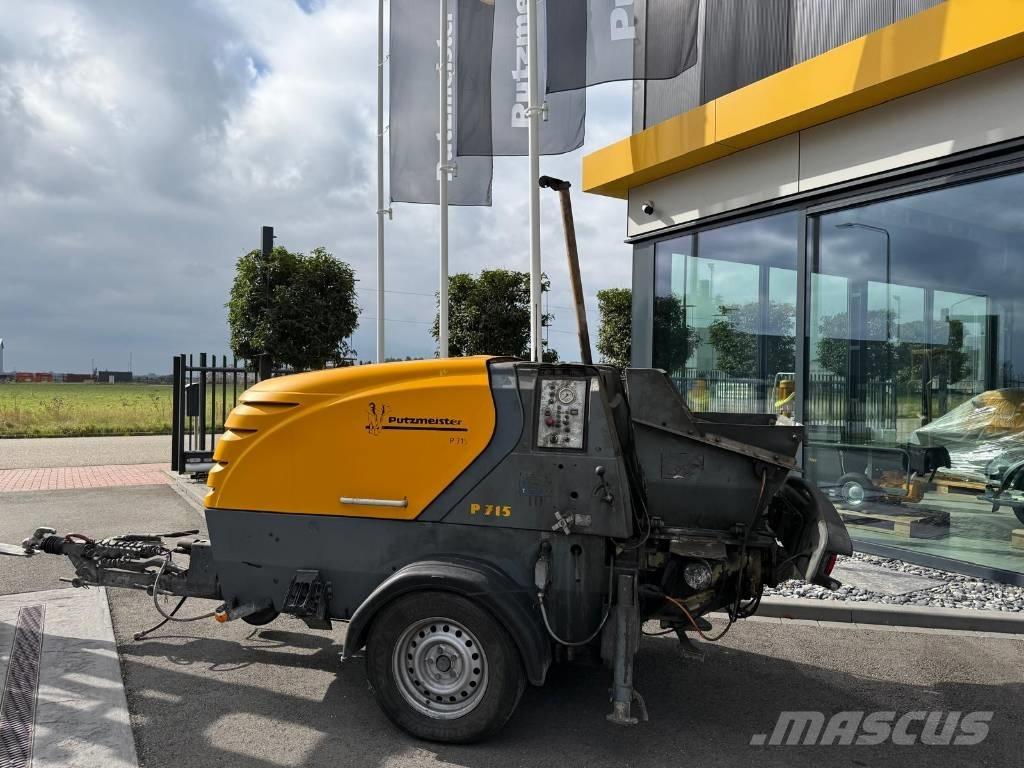 Putzmeister P 715 TD 콘크리트 펌프카