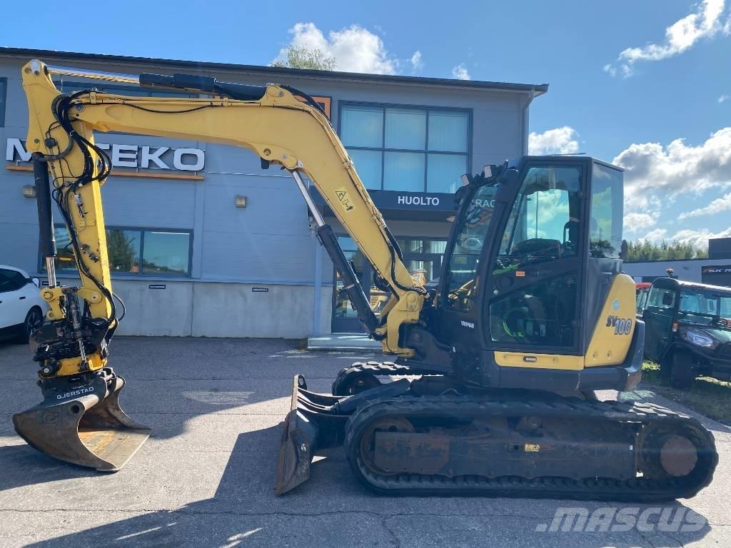 Yanmar SV100-2A 중형굴삭기 7톤-28톤