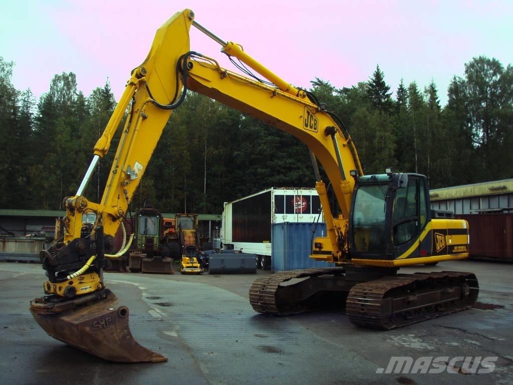 JCB JS 220 L 대형 굴삭기 29톤 이상