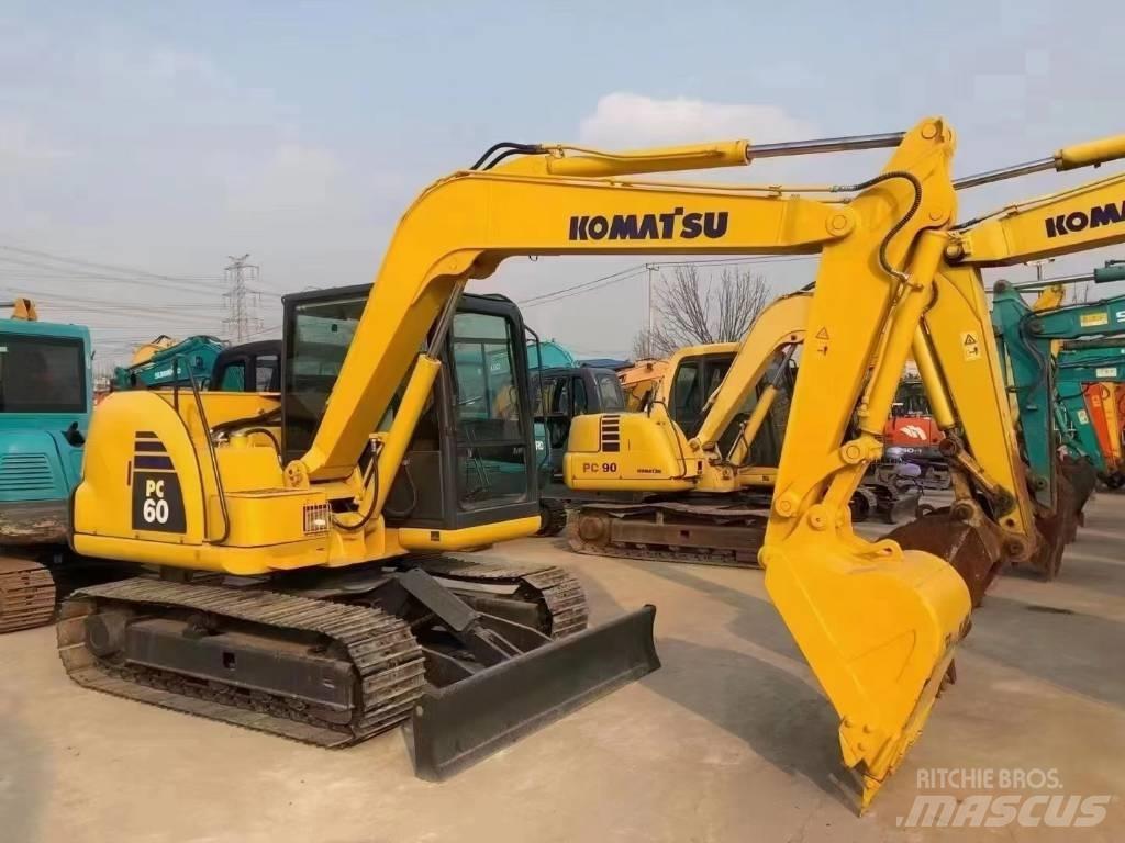 Komatsu PC60-8 소형 굴삭기 7톤 미만
