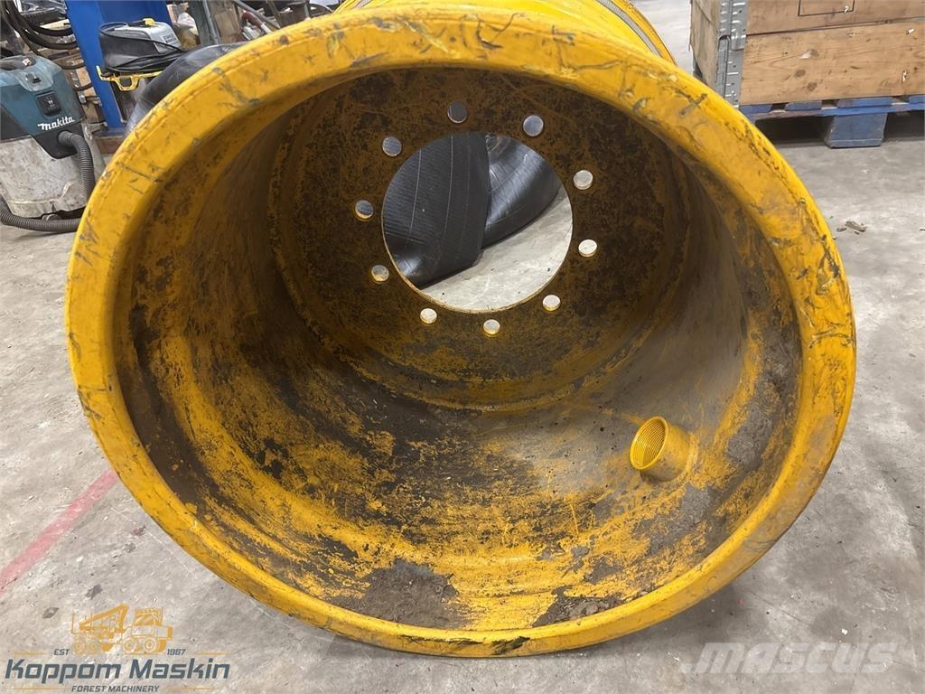 Rottne H8 24x26,5 타이어, 휠 및 림