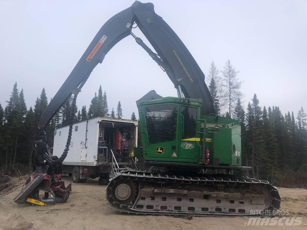 John Deere 853MH 원목 하베스터