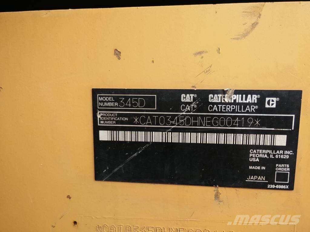 CAT 345 D L 대형 굴삭기 29톤 이상