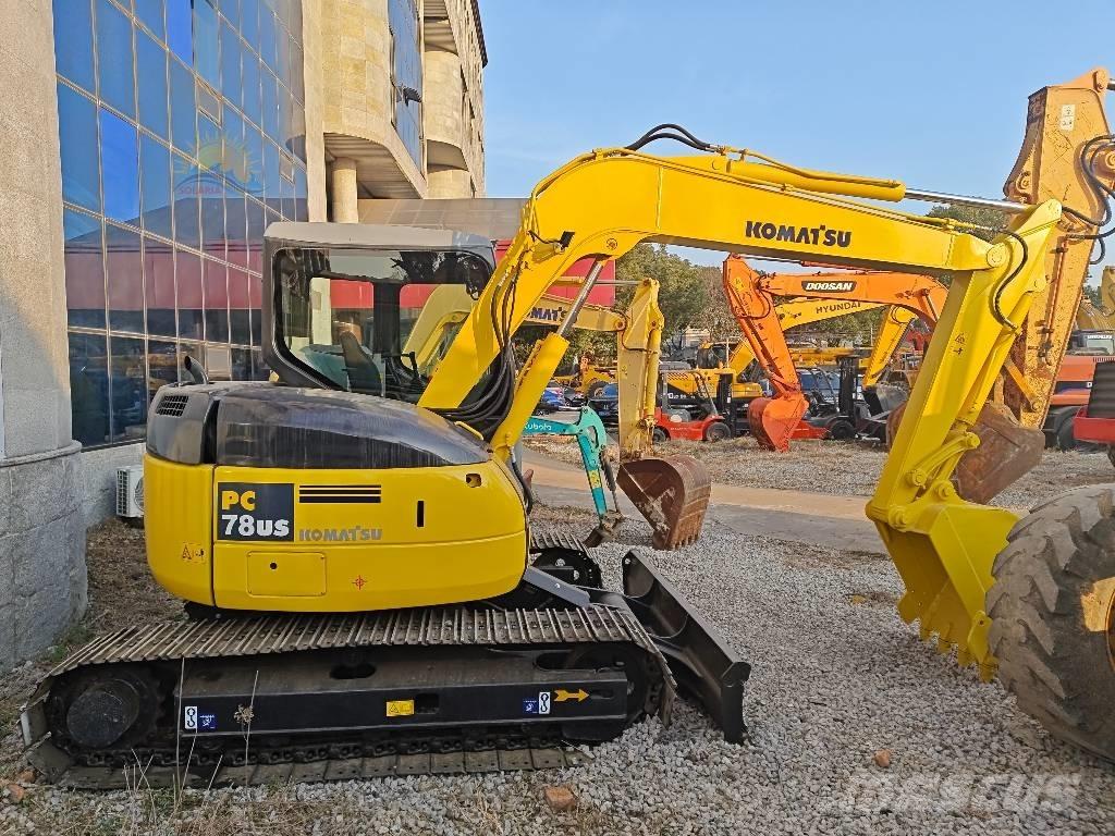 Komatsu PC78US-8 중형굴삭기 7톤-28톤