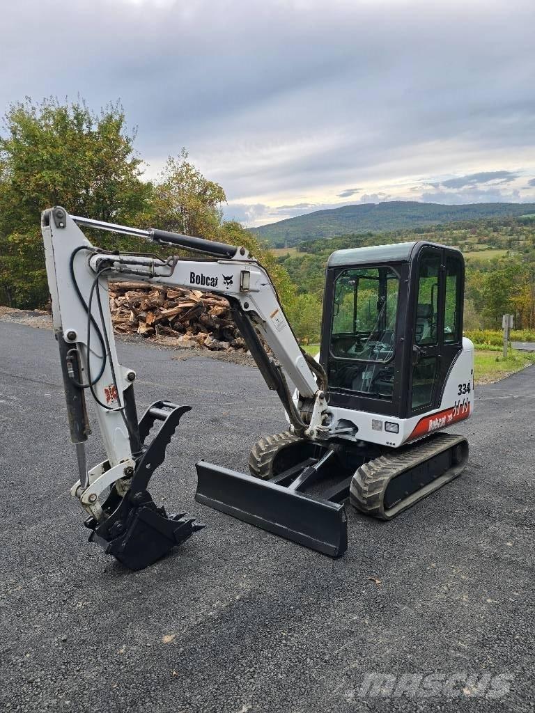 Bobcat 334G 소형 굴삭기 7톤 미만