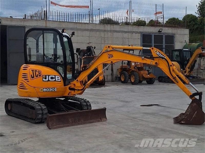 JCB 8030ZTS 소형 굴삭기 7톤 미만