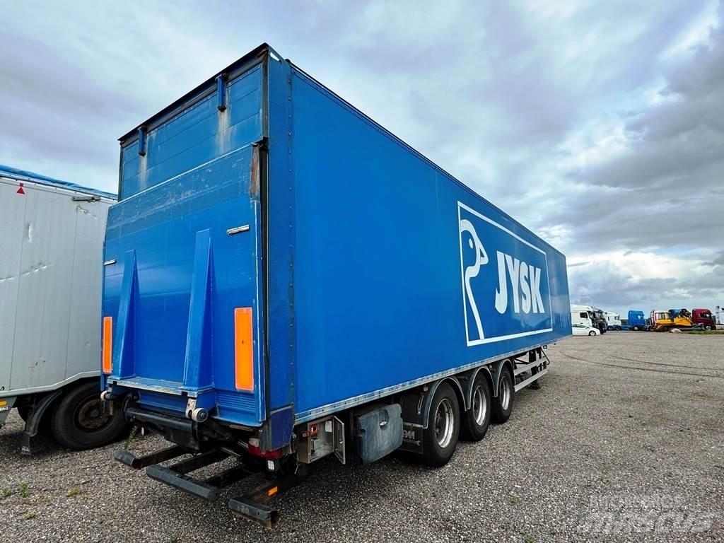 Fruehauf Lift 박스 바디 세미 트레일러