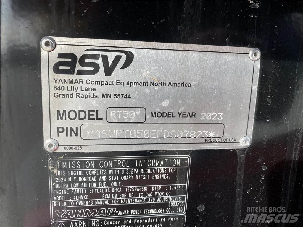 ASV POSI-TRACK RT50  스키드로더
